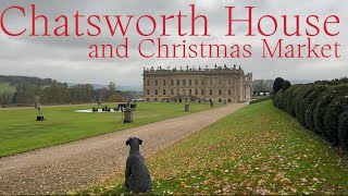 Chatsworth House and Christmas Market  November 2023 [upl. by Eimot]