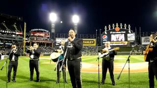 Himno de Estados Unidos con el Mariachi Monumental México yodeportes [upl. by Airdnaz737]