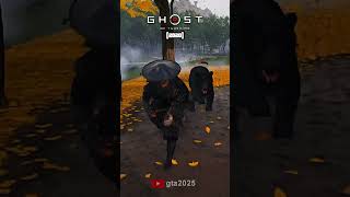 Red Dead Redemption 2 vs Ghost Of Tsushima shortsviral gta gaming [upl. by Eidurt]