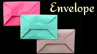 Envelope from A4 sheet No Glue or Tape  DIY Origami Tutorial by Paper Folds ❤️ [upl. by Adolph283]