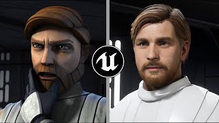 Remaking The Clone Wars in Unreal Engine BTS [upl. by Hgieleak]