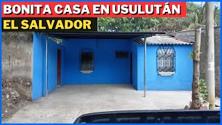 SE VENDE BONITA CASA EN USULUTÁN EL SALVADOR [upl. by Acirt304]