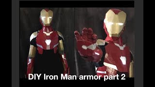 DIY Iron Man Mark 85 Armor Tutorial Part 2 [upl. by Nrubyar726]