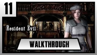 FRWalkthrough Resident Evil Remake  Jill  Chapitre 11 [upl. by Enylrac769]