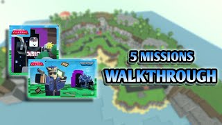 TDS CLASSIC EVENT WALKTHROUGH ALL 5 MISSIONS  TOWER DEFENSE SIMULATOR  ROBLOX [upl. by Attennaj]