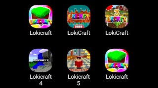 Lokicraft 1 VS Lokicraft 2 VS Lokicraft 3 VS Lokicraft 4 VS Lokicraft 5 VS Lokicraft 6 [upl. by Avigdor]