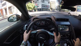 New Jaguar FType R P575  DRIVE amp SOUND😲‼️  by Automann [upl. by Notfol]