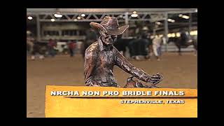 NATIONAL REINED COW HORSE ASSN • NON PRO COW HORSE COMPETITION [upl. by Nnayllek15]