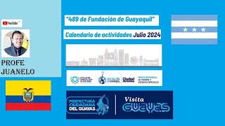 Agenda de Actividades Julianas Guayaquil 2024 [upl. by Ahseined]