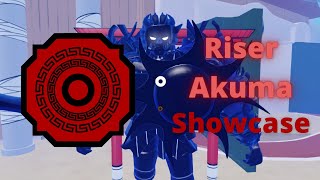 Riser Akuma Bloodline Showcase  Shindo Life Roblox [upl. by Ronald241]