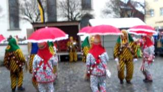 Wangen im Allgäu Fasnet 19022012 Schellentanz [upl. by Essined304]