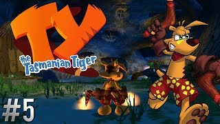 Ⓜ Ty the Tasmanian Tiger ▸ Walkthrough 5 Bridge on the River Ty All Collectibles [upl. by Tad304]