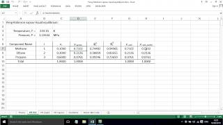 Equations of State part 10 PengRobinson vapourliquid equilibrium [upl. by Zitah]