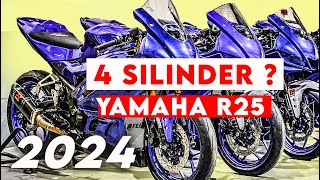 Bocoran 5 Produk Baru Yamaha di 2024‼️ New R25 Mesin 4 Silinder Masuk Daftar 😱 AHM bersiaplah [upl. by Fielding]