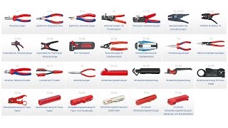 KNIPEX AbisolierzangenSortiment [upl. by Schifra488]