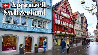 🇨🇭 Appenzell Switzerland  Beautiful Swiss village  A Charming Alpine Spring Stroll [upl. by Cohleen426]