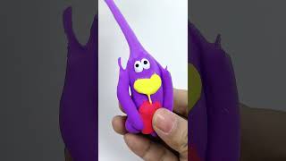 ⏪Reverse clay cracking Cute Ugly doll 산리오 satisfying clay reverse art diy funny ハンドメイド emoji [upl. by Rehpotsirhcnhoj205]