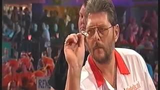 Darts Martin Adams v John Henderson 1995 World Championships [upl. by Smukler]