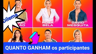 Saiba QUANTO GANHAM os participantes de Dilema [upl. by Mercer6]