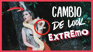 CAMBIO DE LOOK EXTREMO 😱 🐍 Kimberly Loaiza [upl. by Eralc72]