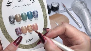 Nail Art Ramadan Bareng Moreoccan Gel Polish  Nail Art [upl. by Gisela344]