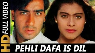 Pehli Dafa Is Dil Mein Bhi  Kumar Sanu Alka Yagnik  Hulchul 1995 Songs  Kajol Ajay Devgn [upl. by Ihteerp711]