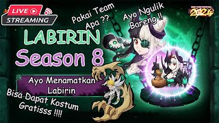 Mencoba Menamatkan Labirin S8 Demi Kostum Baru  Semoga dapat Team yang Destroyy  7DS Grand Cross [upl. by Yntirb440]