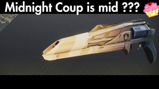 am i crazy for disliking Midnight Coup in PvP [upl. by Merrielle606]