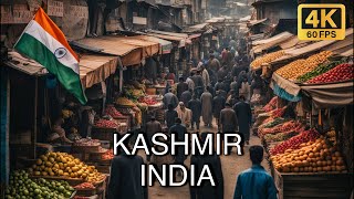 🇮🇳 Kashmir India STUNNING Walking Tour in 4K 60FPS [upl. by Nap117]