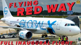 4K – Flying Americas Newest Airline – RED WAY – Full Inaugural Flight amp Festivities – IFS Ep 731 [upl. by Davey875]