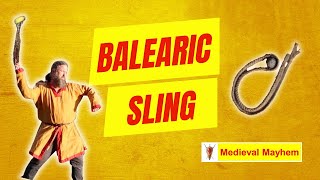 How to make and use the Balearic Shepherds Sling [upl. by Anasus443]