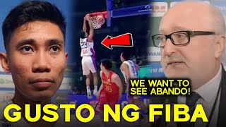 GUSTONG MAKITA NG FIBA si Rhenz Abando sa OQT at Abando number one choice pamalit kay Thompson [upl. by Adnik]