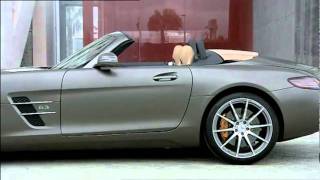 2012 MercedesBenz SLS AMG Roadster R197 Footage [upl. by Indys]