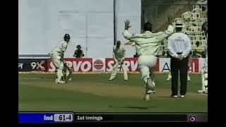 Shoaib Akhtar tries to distract Indian batsmen Sourav Ganguly stops him India v Pakistan 2007 [upl. by Deana]