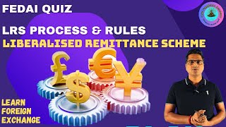 FEDAI QUIZ  LRS  Liberalised Remittance Scheme  forex [upl. by Leah286]