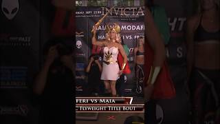 Greatest WeighIn Outfit Ever invictafc [upl. by Shaikh]