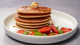 Perfect Pancake Recipe  How To Make Basic Pancake at Home  Yummy [upl. by Alpers19]