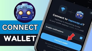 How to Connect Ton Wallet to Tapswap [upl. by Sitsuj744]