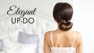 Elegant UpDo Hair Tutorial [upl. by Asennav]