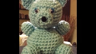 Orsetto facile ad amigurumi  tutorial uncinetto [upl. by Lemay]