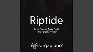 Riptide In the Style of Taylor Swift [upl. by Alegnad]