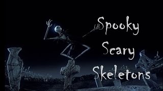 The Nightmare Before Christmas  Spooky Scary Skeletons [upl. by Sarina]