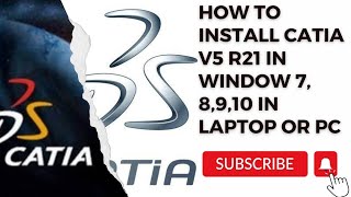 catia V5 Download amp installation [upl. by Anawait]