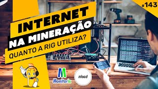 ⛏️⚙️ SAIBA QUANTA INTERNET GASTA UMA RIG DE MINERAÇÃO E COMO MONITORAR O CONSUMO NO HIVE OS [upl. by Ettennan839]