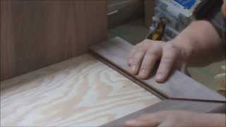 Hardwood on Stairs Howto Make Stair Nosing Template DIY Do IT Yourself Tips Mryoucandoityourself [upl. by Zanahs]