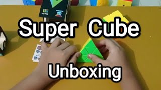 Unboxing skewb and pyraminx cube  Unboxing Mo Yu super cube [upl. by Dnomyar]