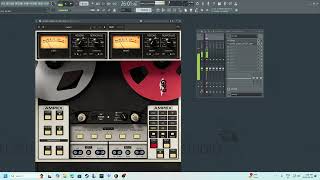 Ampex ATR102 Plugin Demo [upl. by Esimehc]