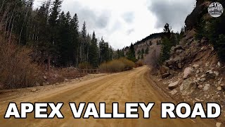 4K Apex Valley Road  Tolland Colorado  Gilpin County  USA Travel [upl. by Leiba]