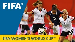 Germany v France  FIFA Womens World Cup 2015  Match Highlights [upl. by Stevens]