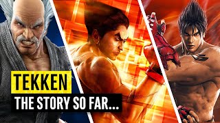 Tekken  Complete Story Breakdown  Mishima Blood Feud  Tekken 1 – 7 [upl. by Alemat]